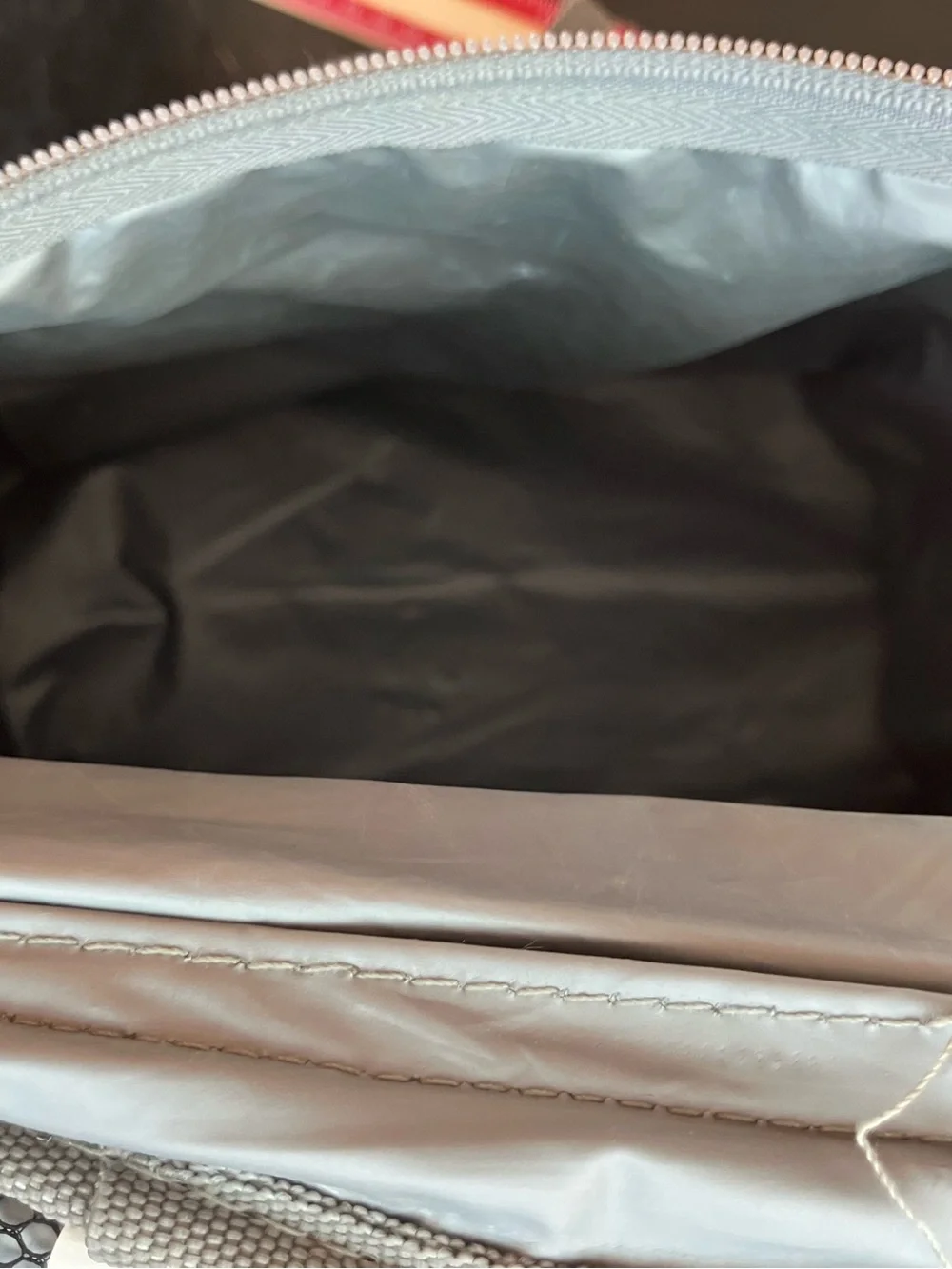 Men's Two-Tone Black and Gray Backpack Cooler