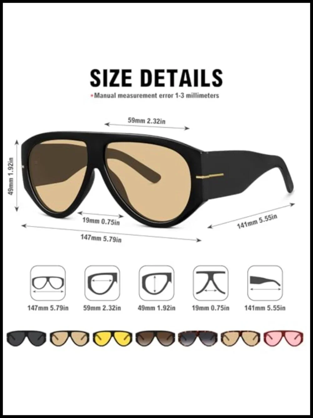 N/A these oversized