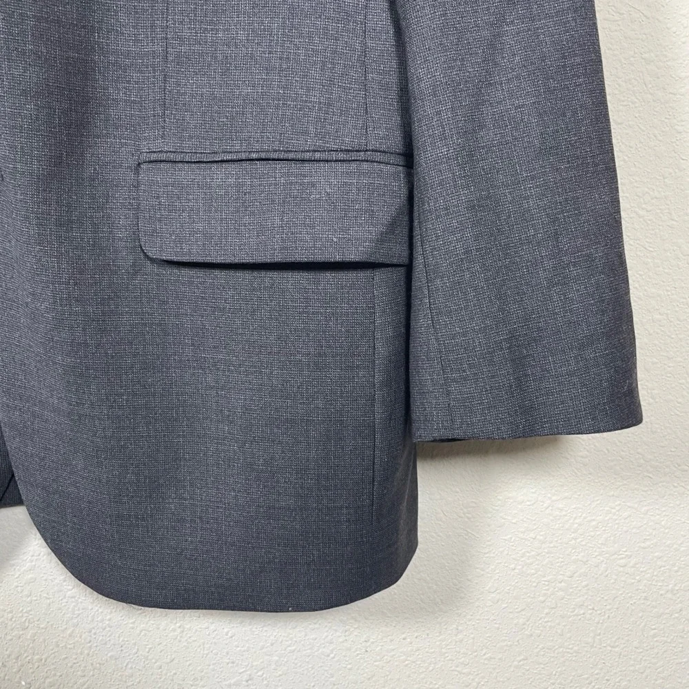 Jos. A. Bank Blazer Men 40 Short Gray Office Travel 1905 Tailored Fit Wool brrr°