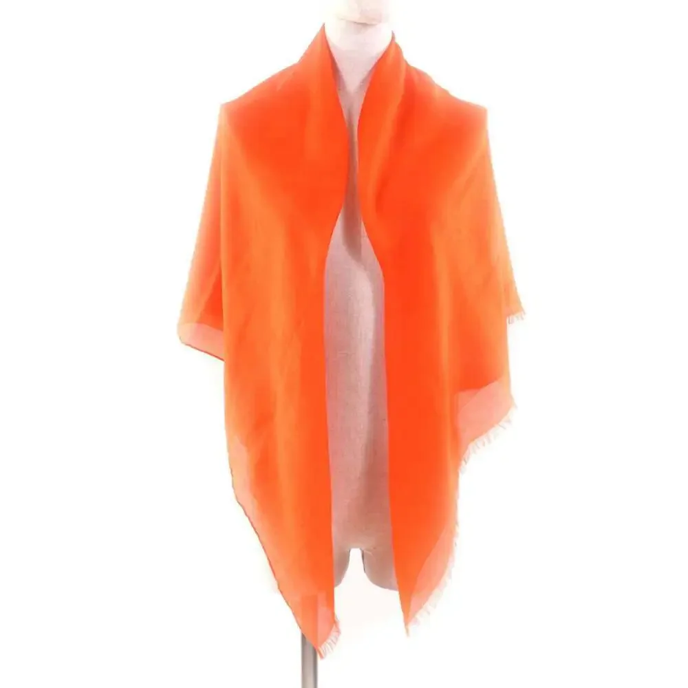 Hermes orange silk