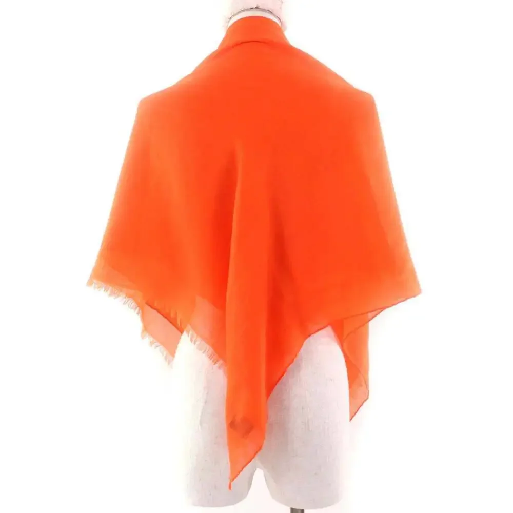 Hermes orange silk