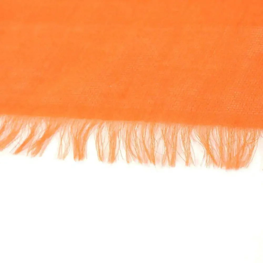 Hermes orange silk