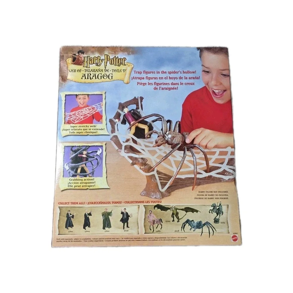 2002 Web Of Aragog (Harry Potter) Playset -New-vintage Sealed