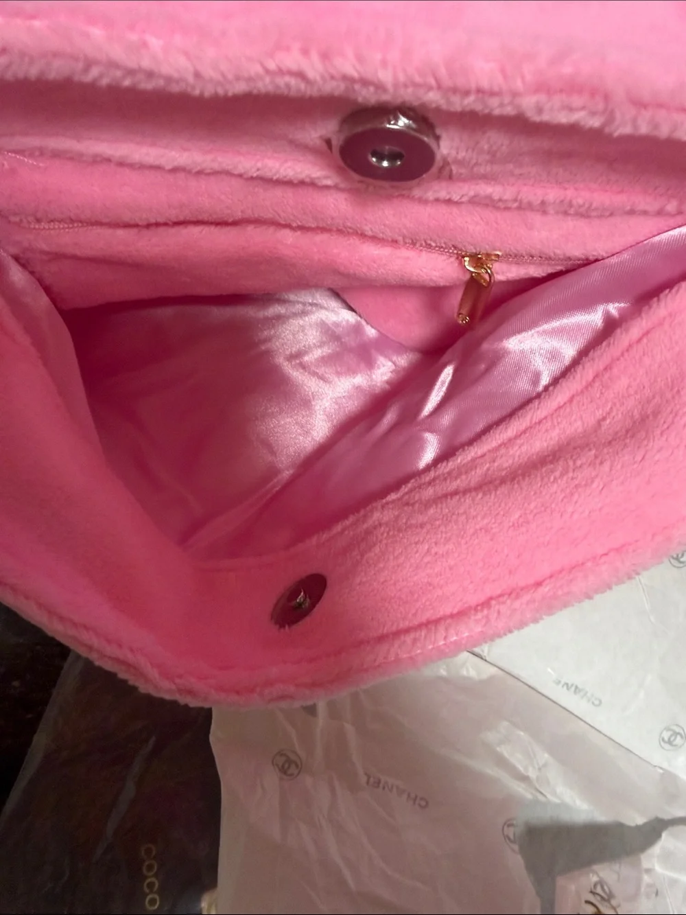 CHANEL pastel pink