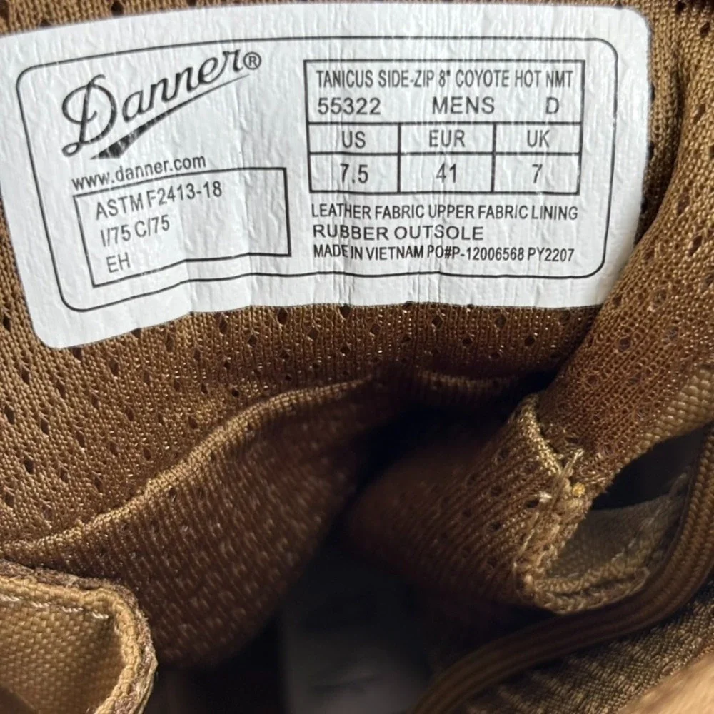 Danner engineered military