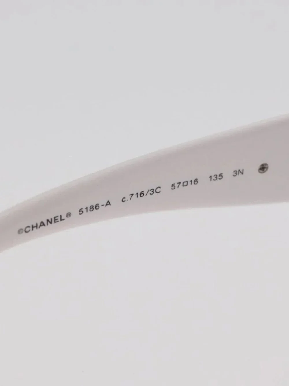 CHANEL brand	chanel color	white