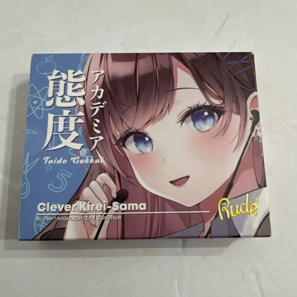 Rude Manga - Clever Kirei-Sama - Blush/Highlighter/Contour Palette - New‎ In Box