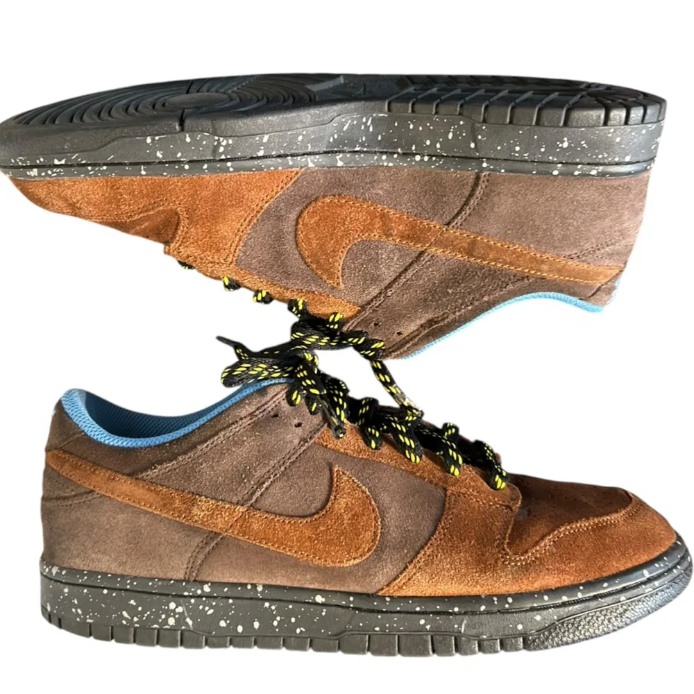 Nike Dunk Low CL 2007 Baroque Brown Rustic Suede Sneakers Mens Size 9