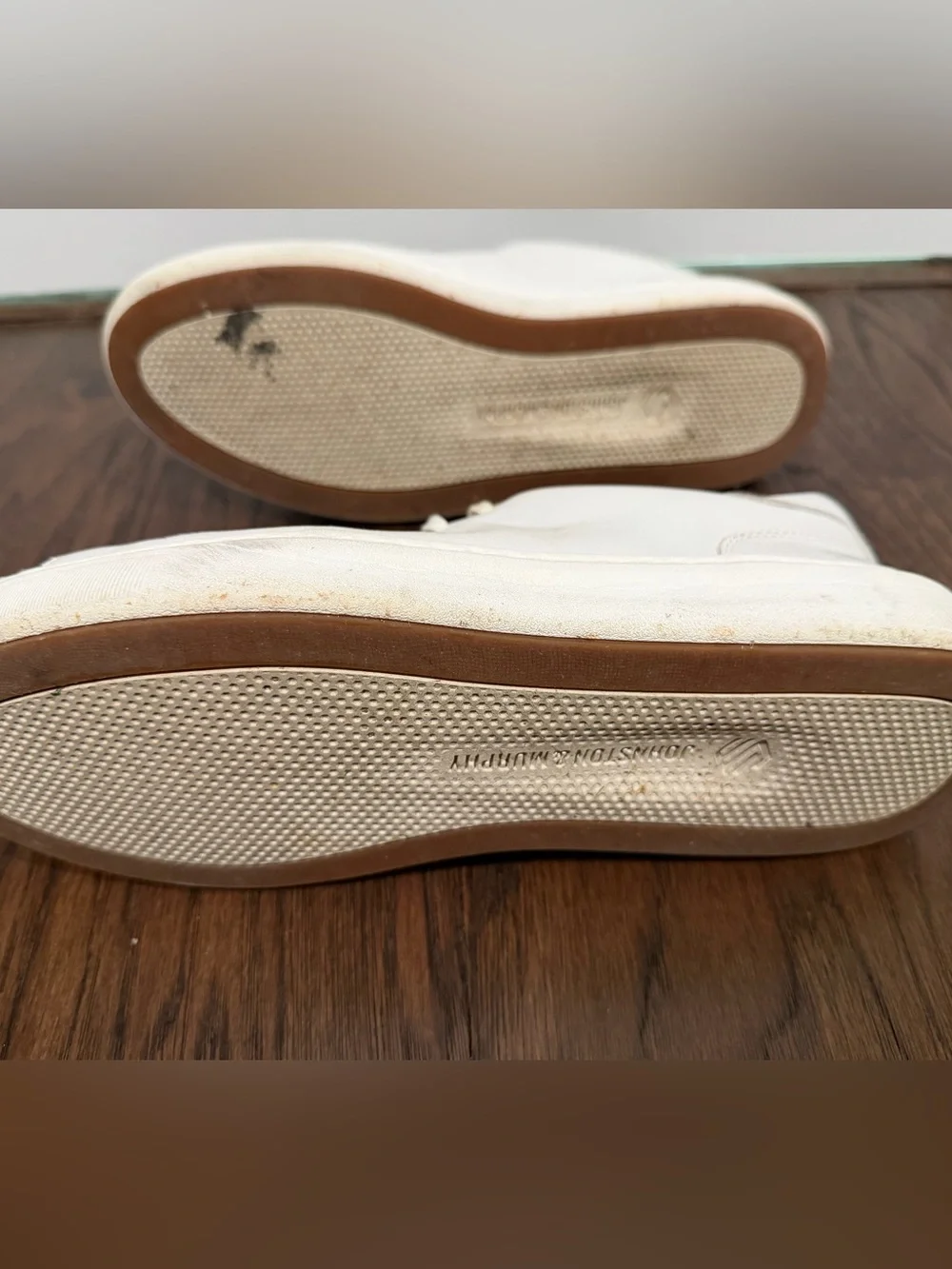 Johnston & Murphy classic white