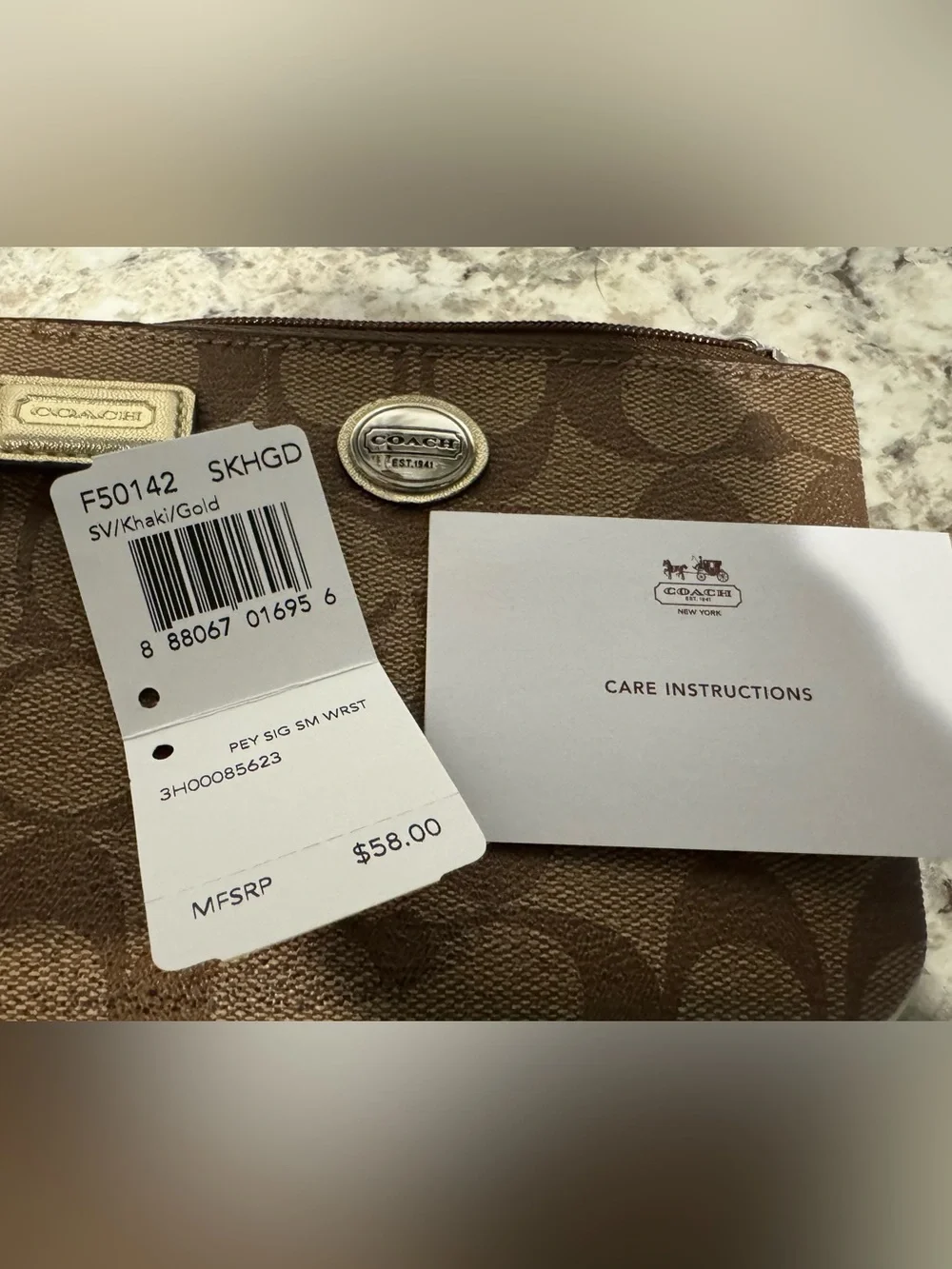 Coach small see wear