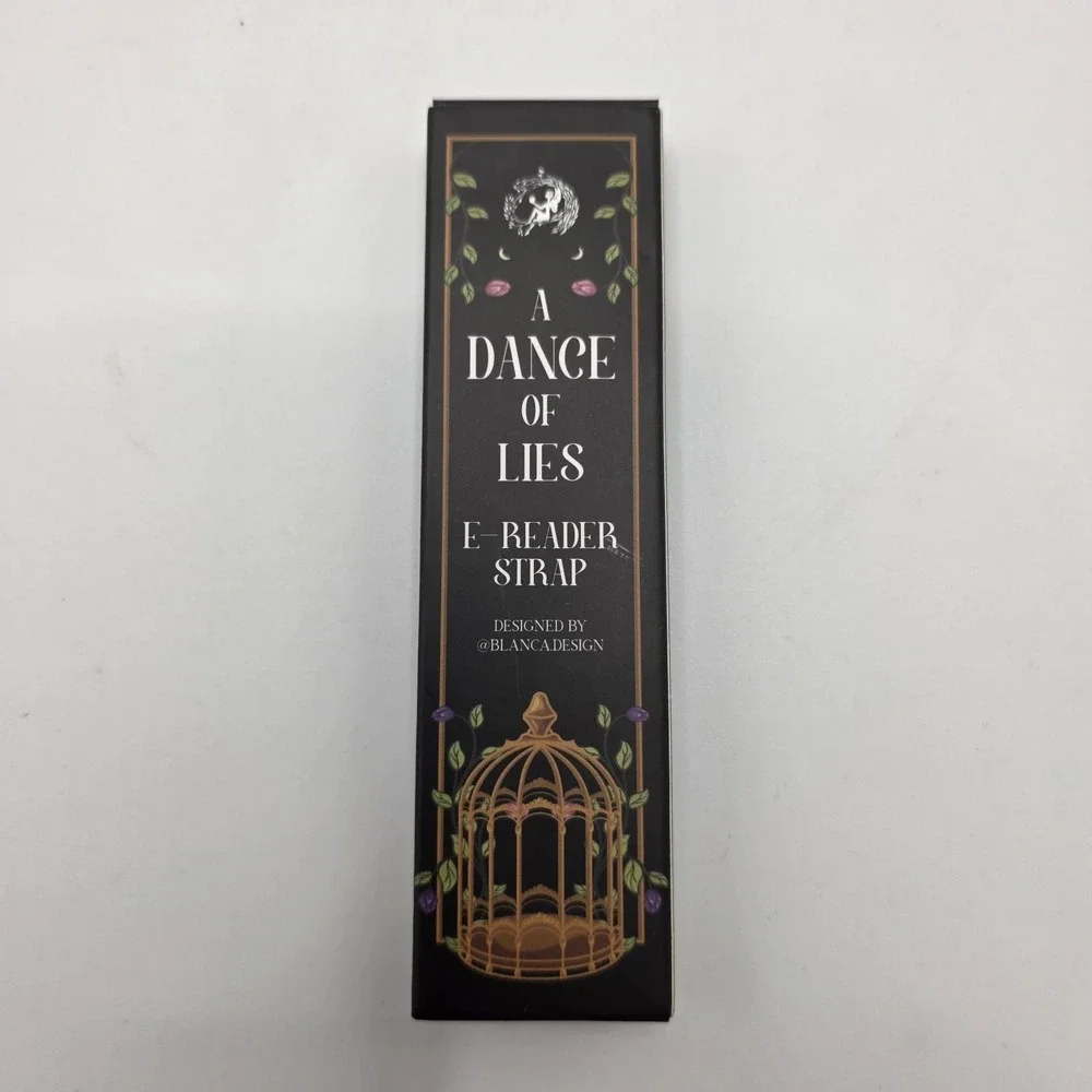 Dance of Lies E-Reader Strap Kindle Hand Strap‎ Bookish Accessory @blanca.design