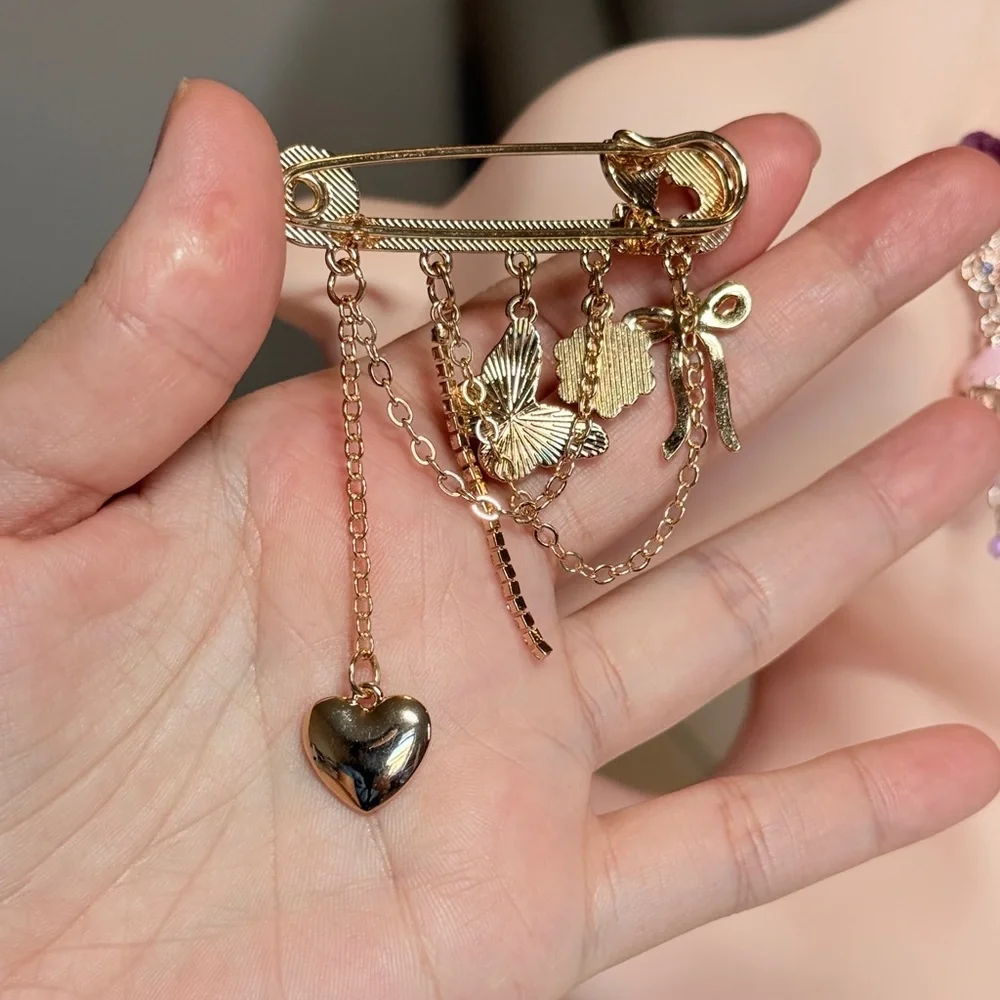 Anthropologie elegant gold