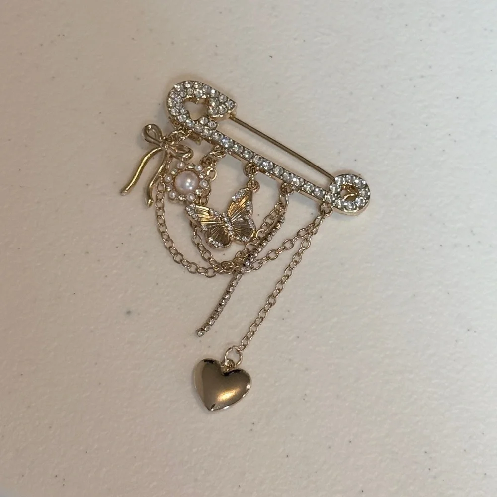 Anthropologie elegant gold