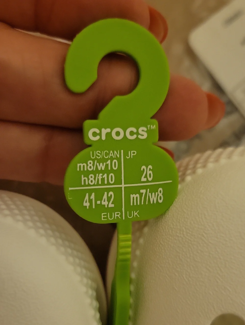 CROCS nwt unisex