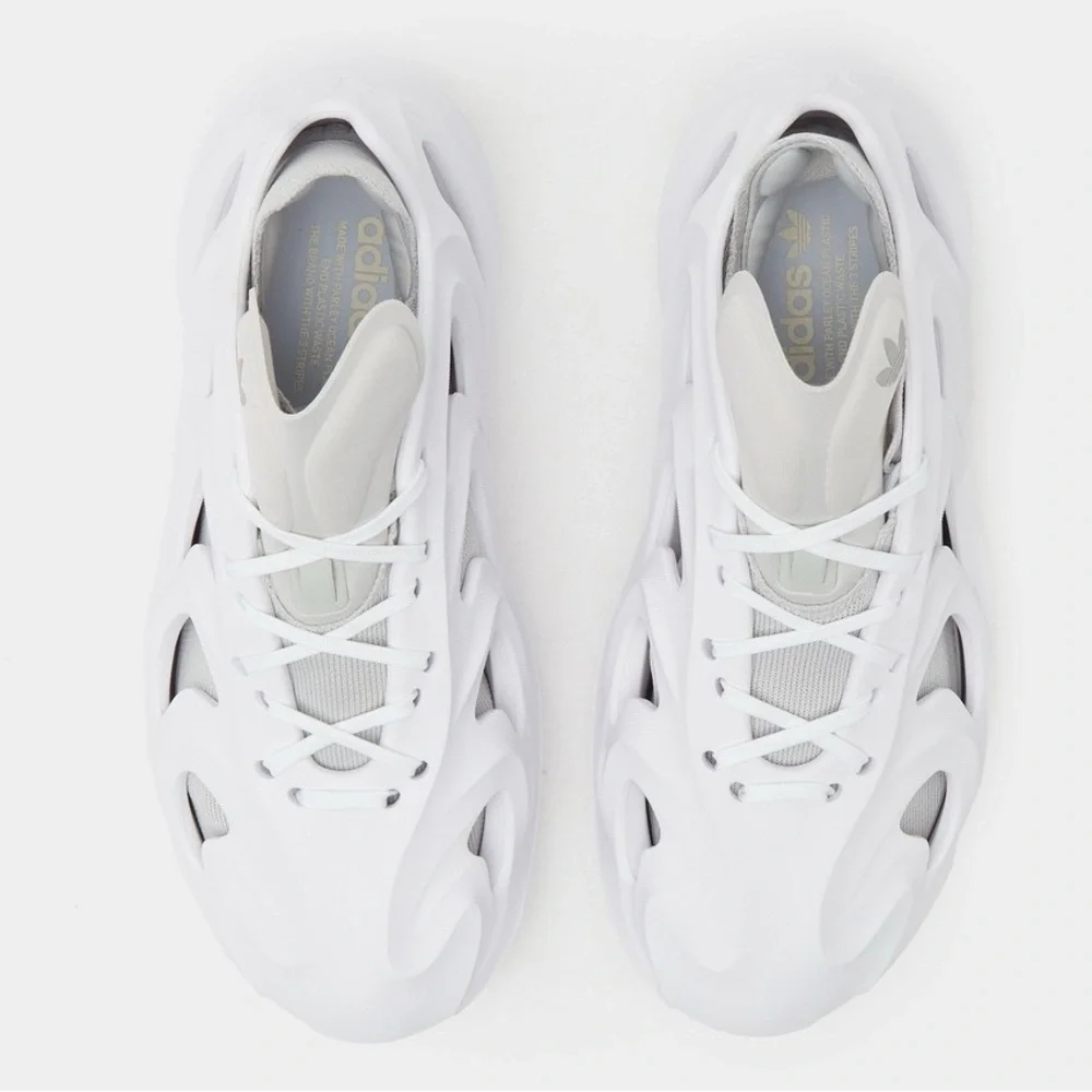 adidas AdiFOM Q Lifestyle Foam Sneaker White Grey M6.5 W8.5 HP6584