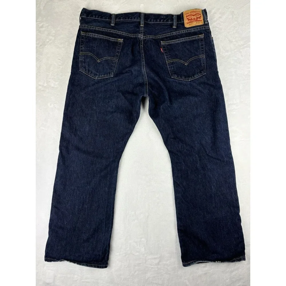 Levi's 517‎ Jeans Mens Blue Straight Leg Jeans Size 44x30 (43x31 Measured)