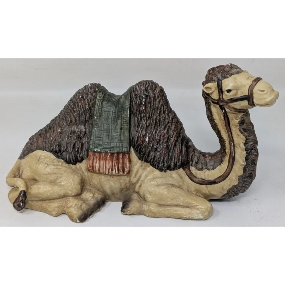 Grandeur Noel O'Well Porcelain Nativity Replacement Figure‎ Camel VTG