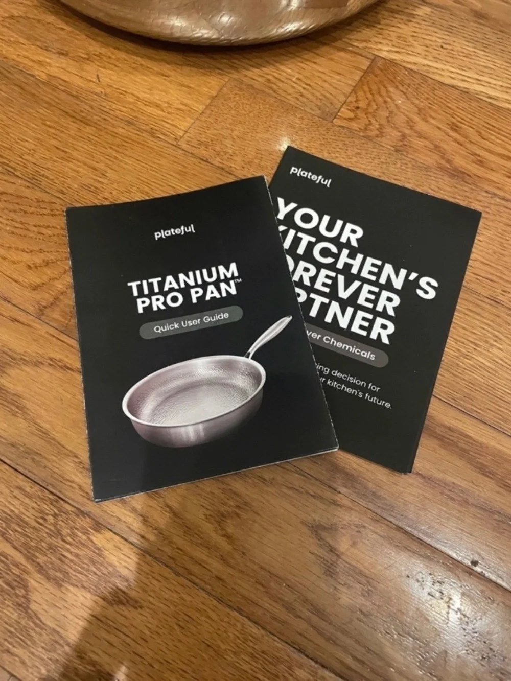 Plateful titanium frying