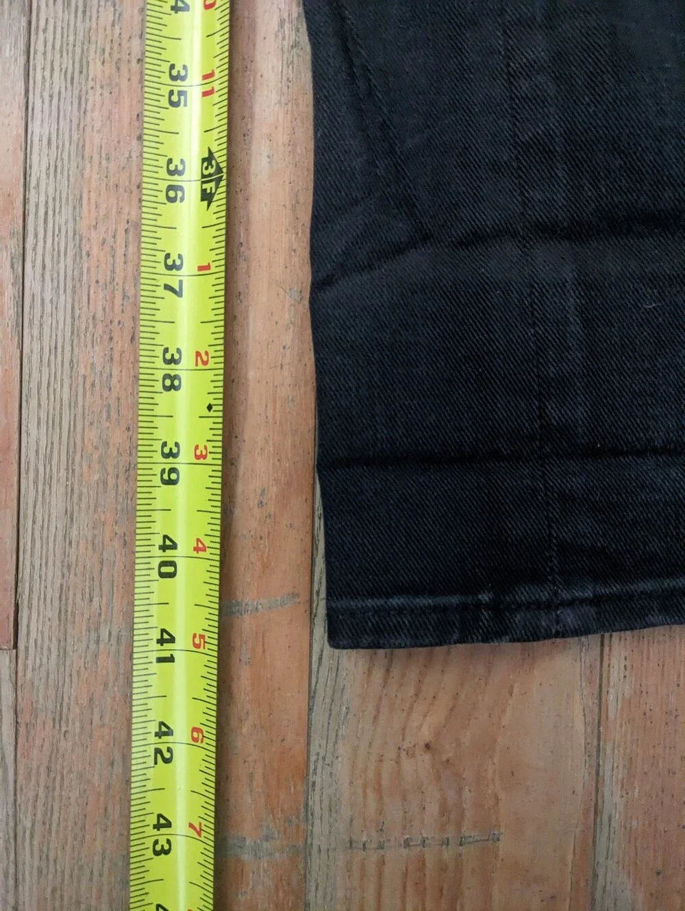 Vintage Levi's Matchstick Skinny Jeans Black 32x32