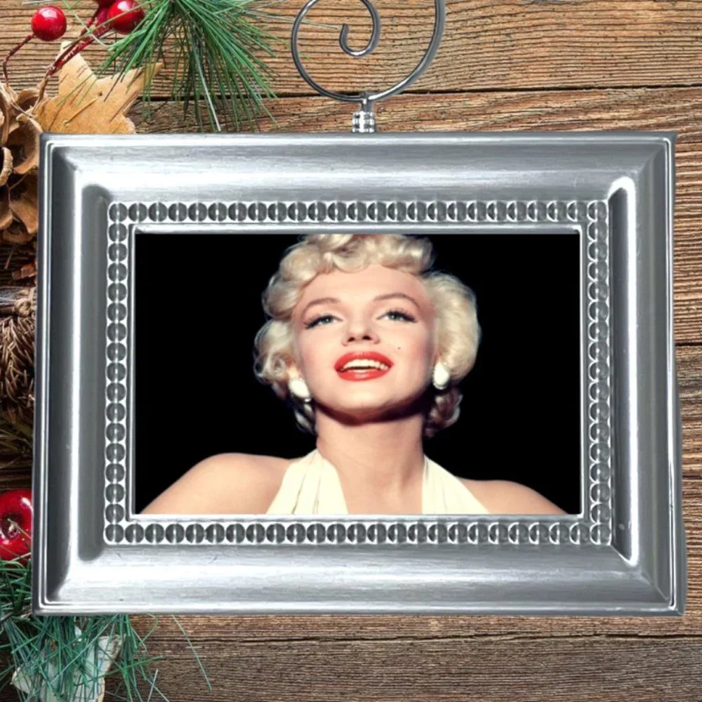 Marilyn Monroe Retro Nostalgic Christmas‎ Tree Ornament