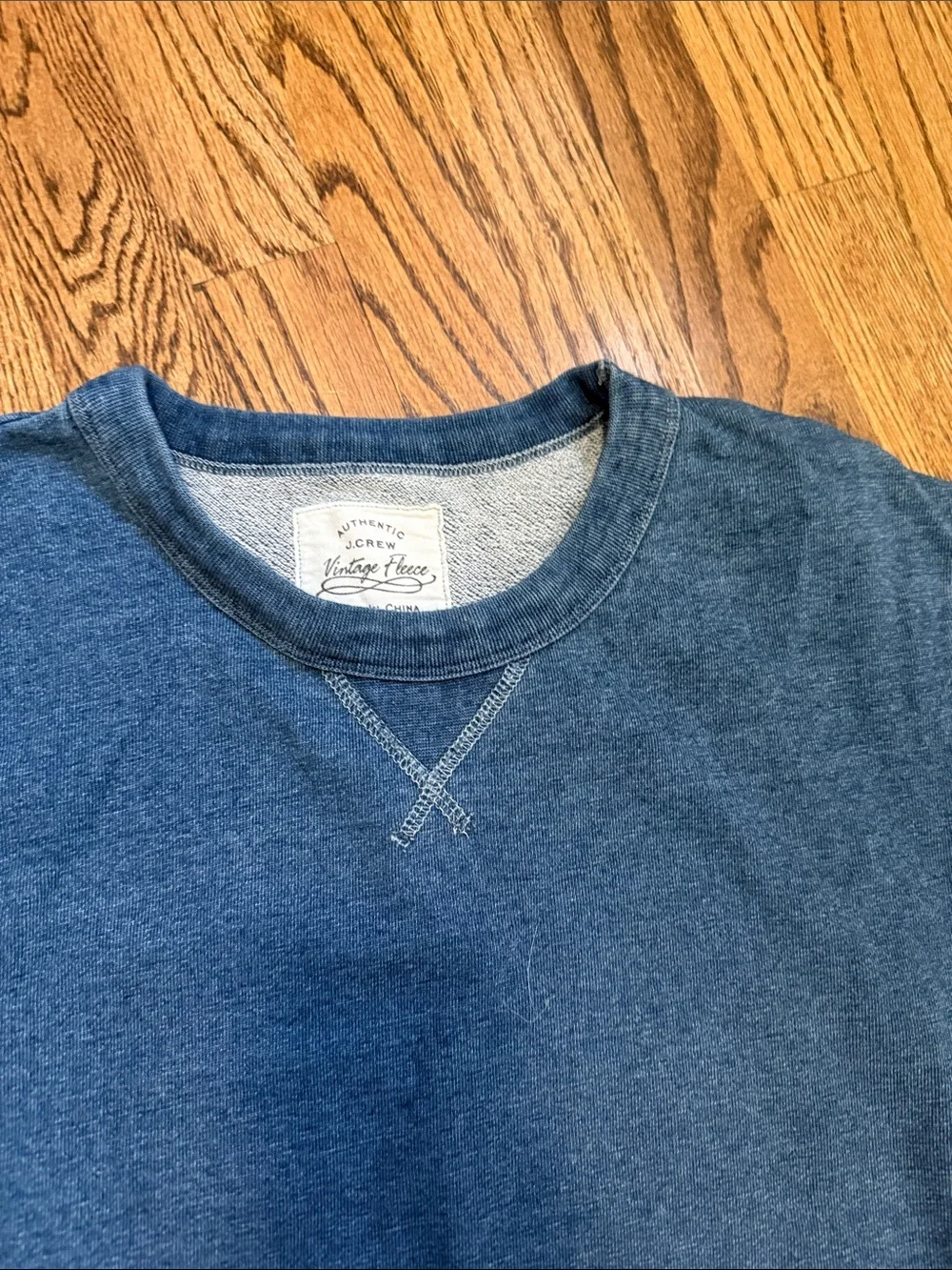Women’s J Crew Blue Crewneck Sweatshirt