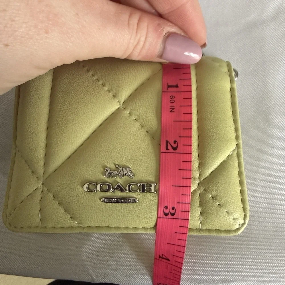 Coach mini wallet