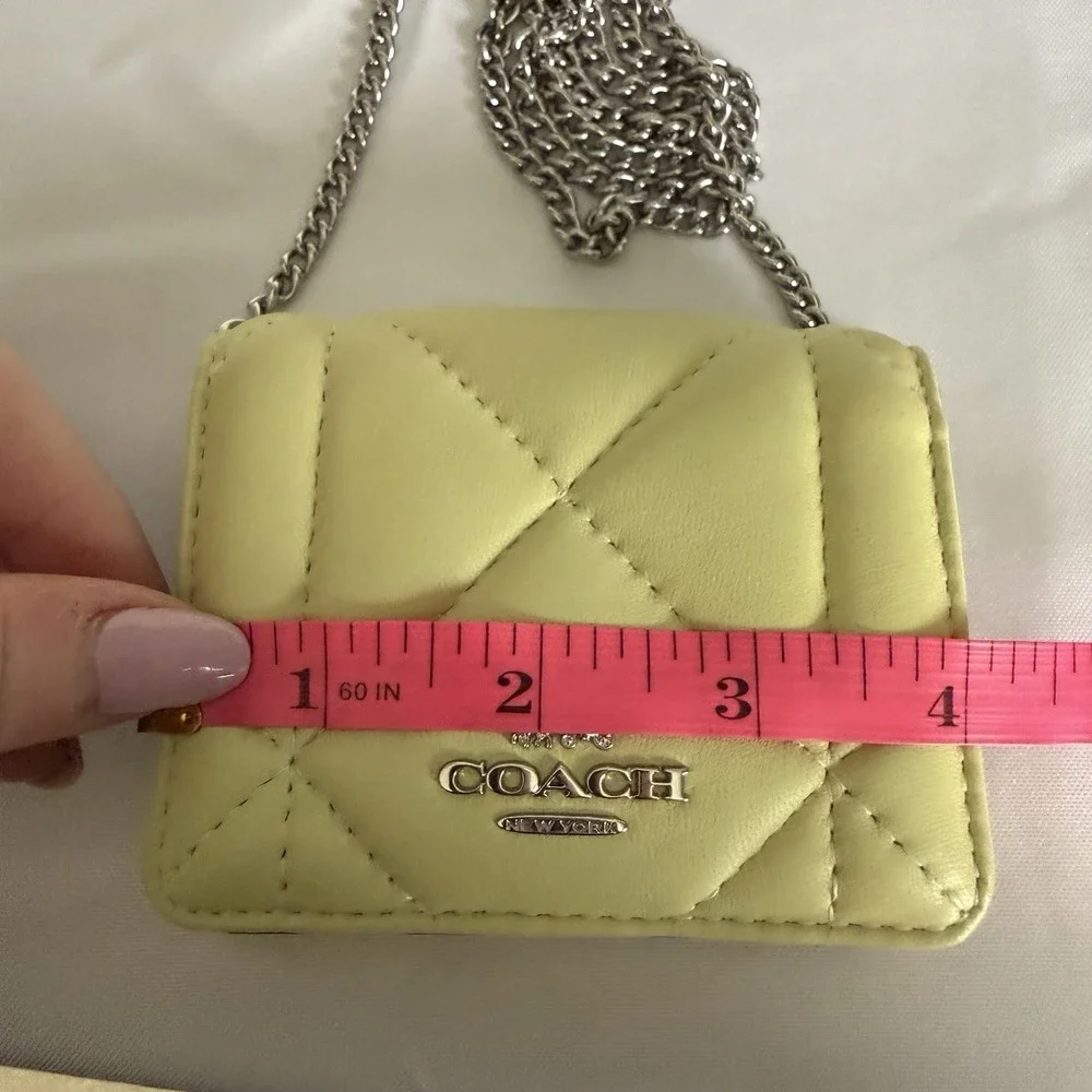 Coach mini wallet
