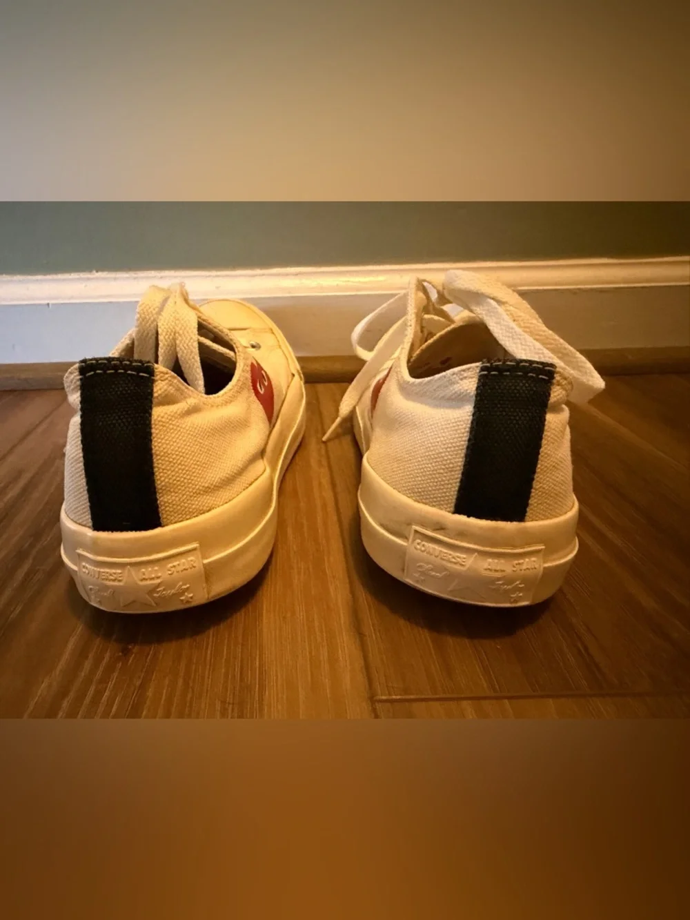 CONVERSE X PLAY COMME DES GARÇONS size 8