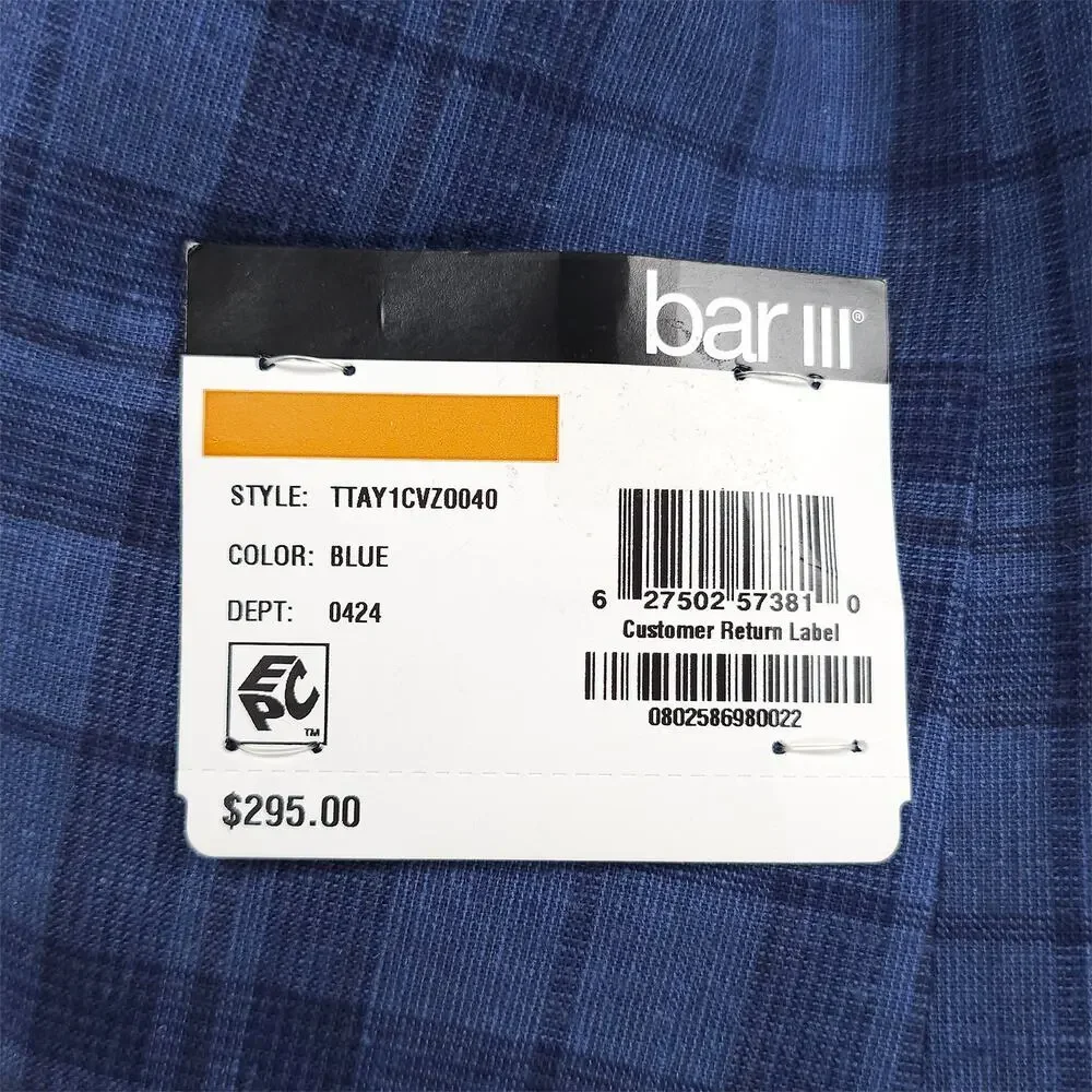 Bar III color blue