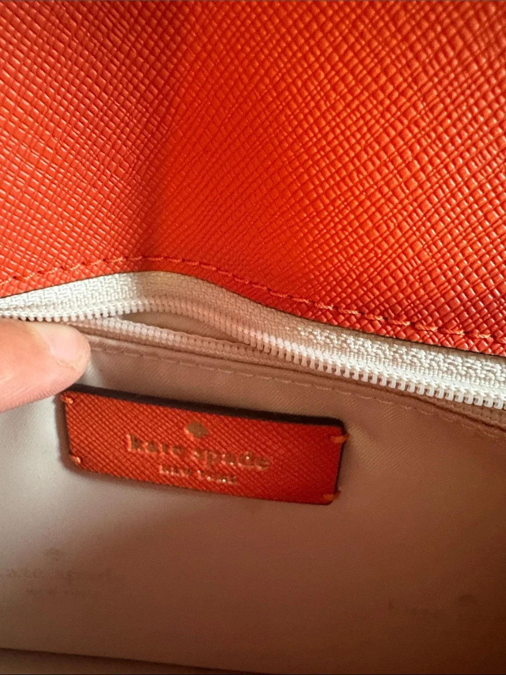 kate spade structured leather
