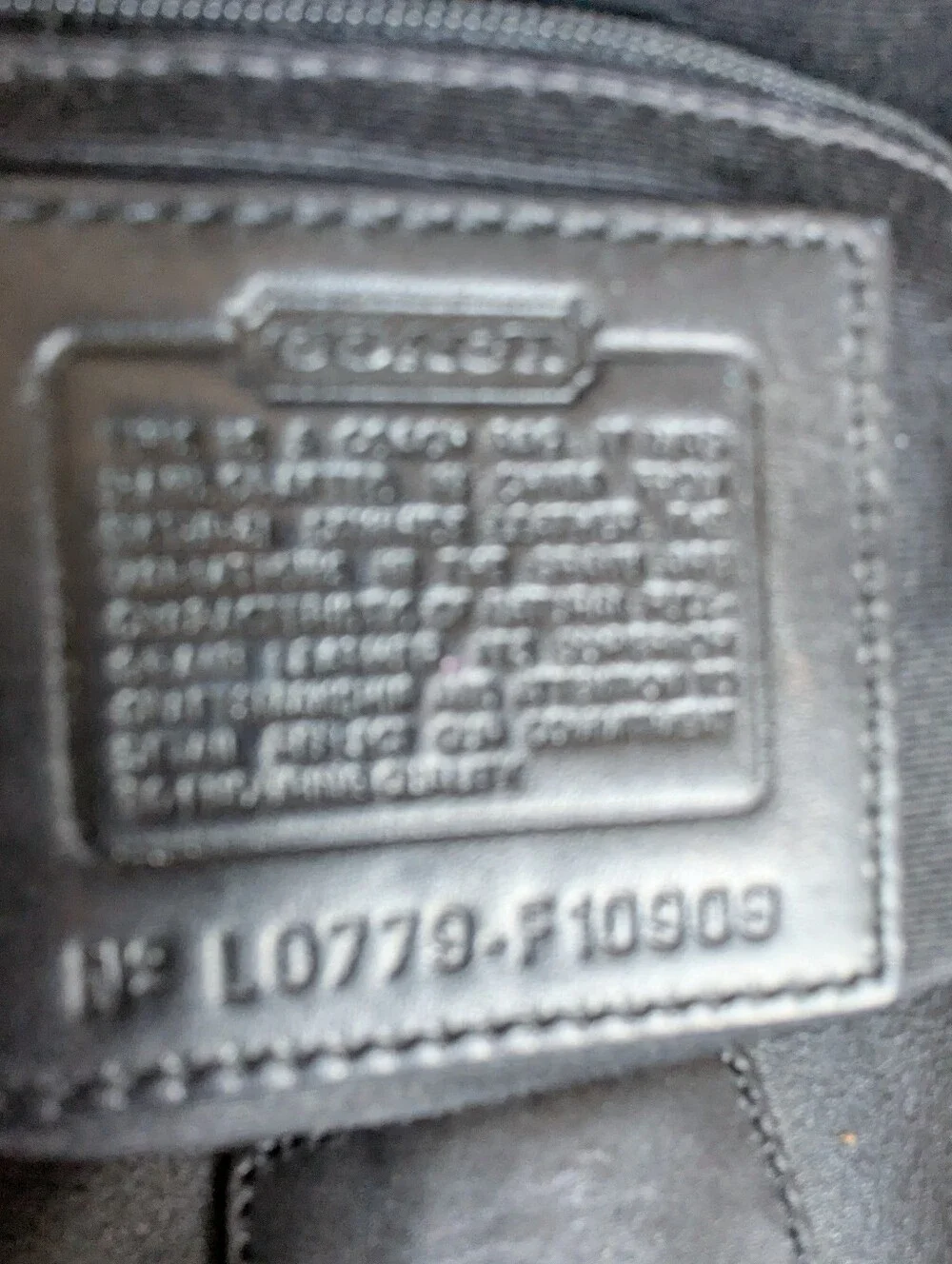 Coach vintage shoulder
