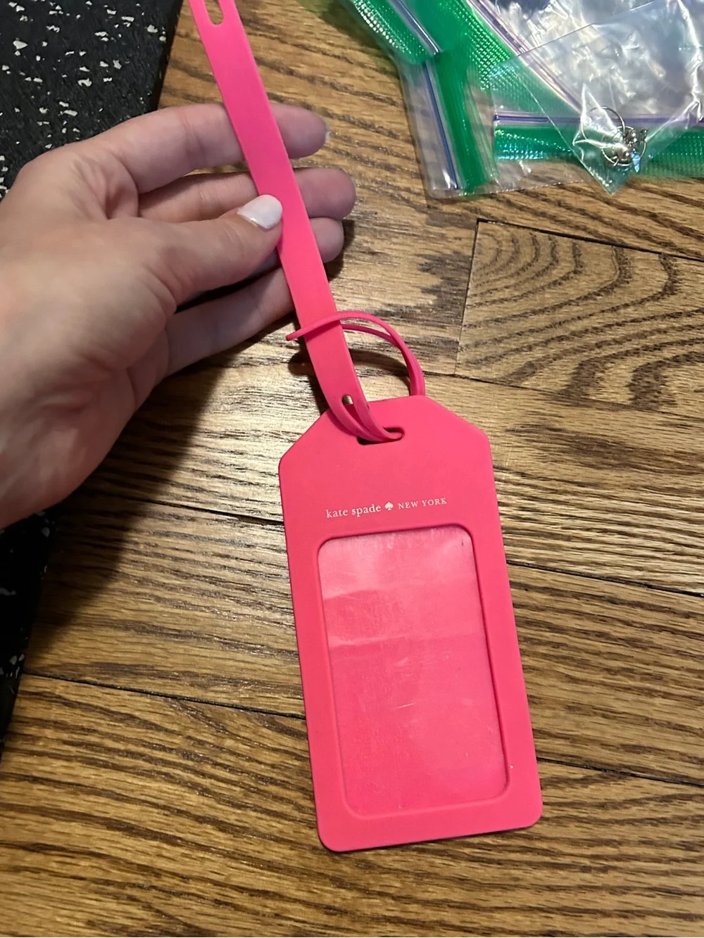 kate spade tag torn