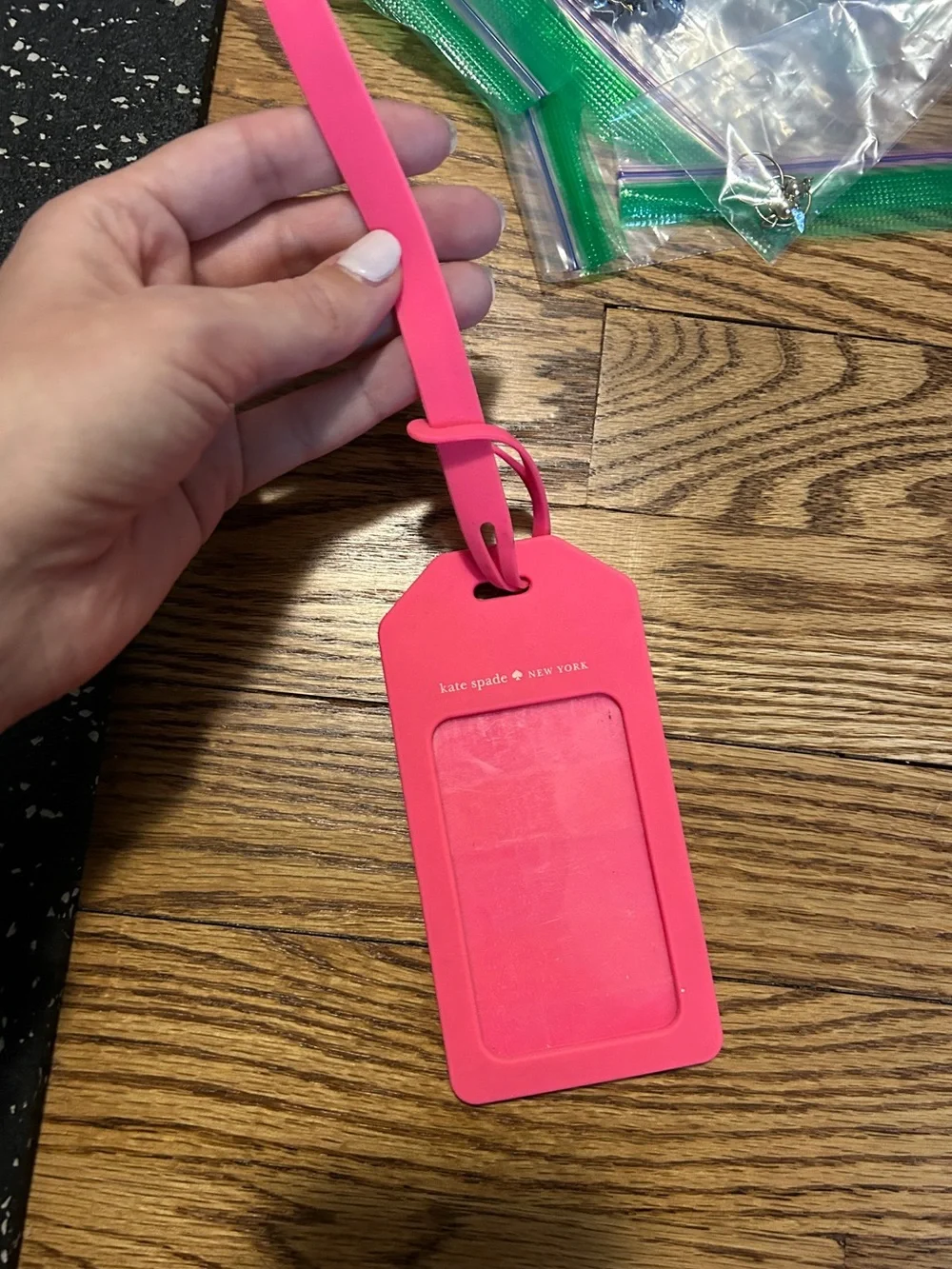 kate spade tag torn