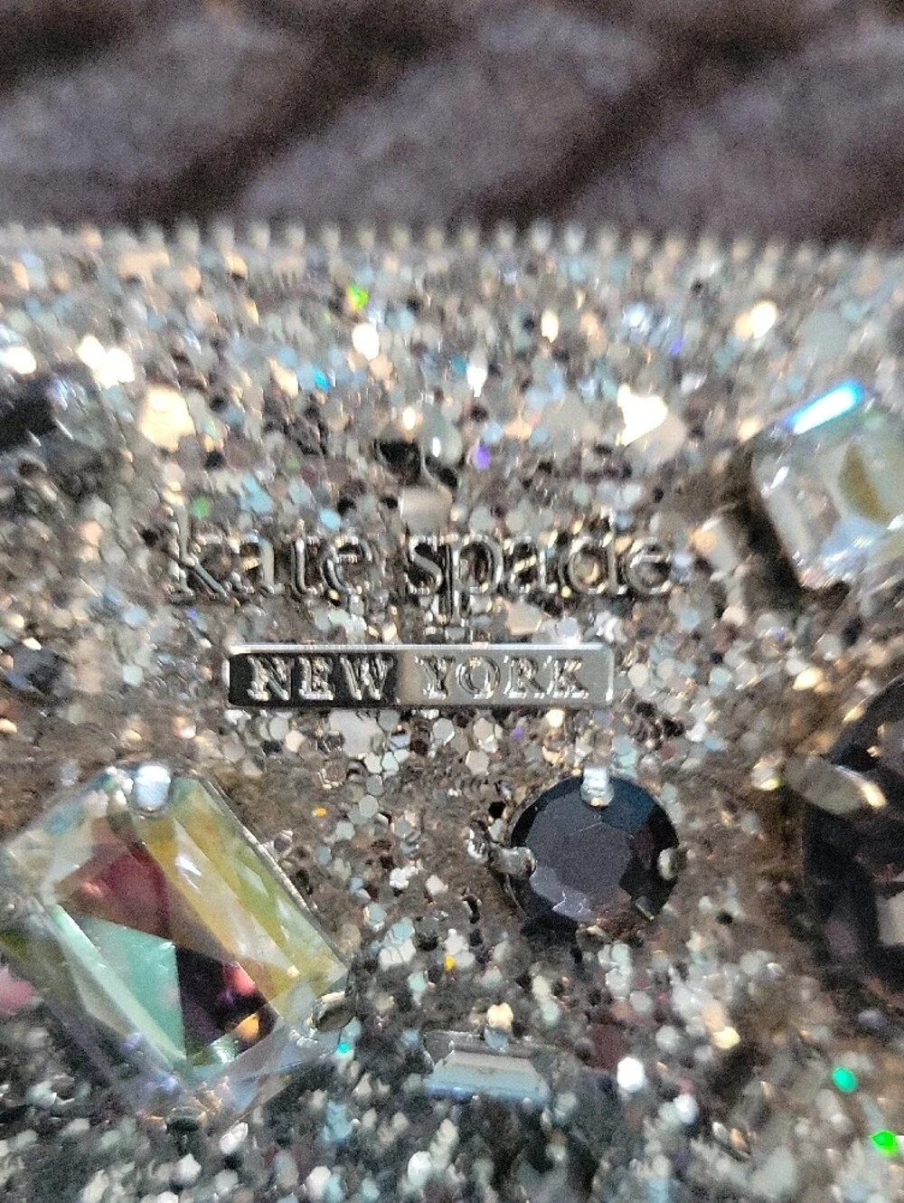 kate spade sparkling silver