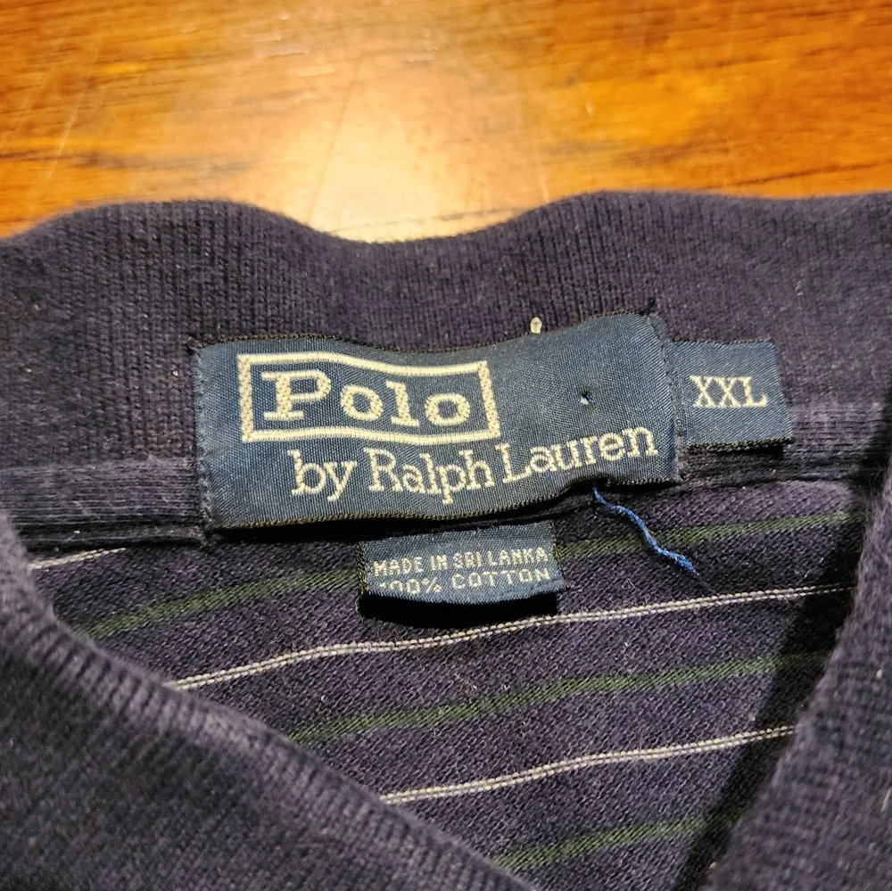 Polo Ralph Lauren blue shirt