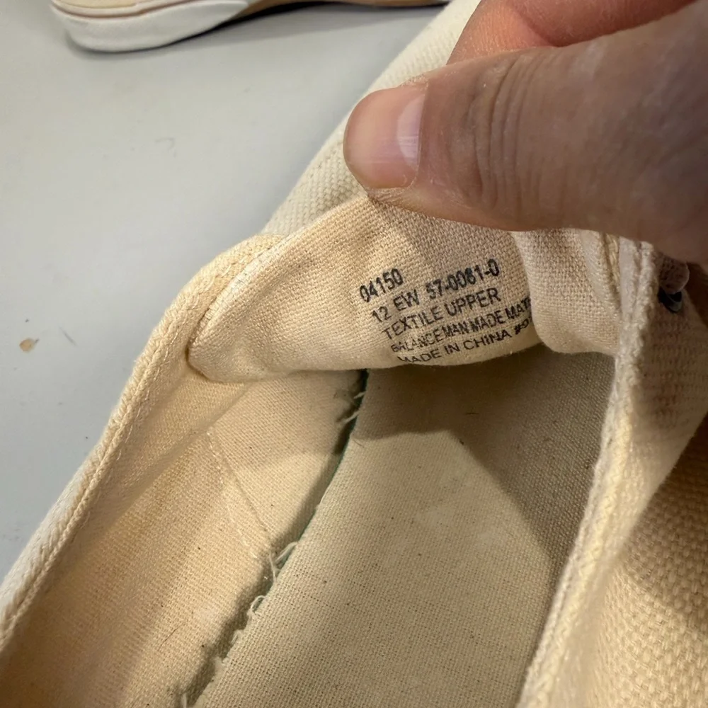 Casual Cream‎ Canvas Sneakers
