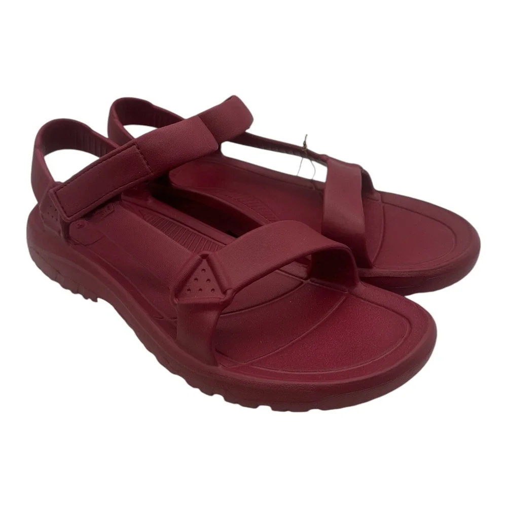 Teva Hurricane Drift Sandals‎ Men's Size 11 Red Double Strap Water Sport Foam