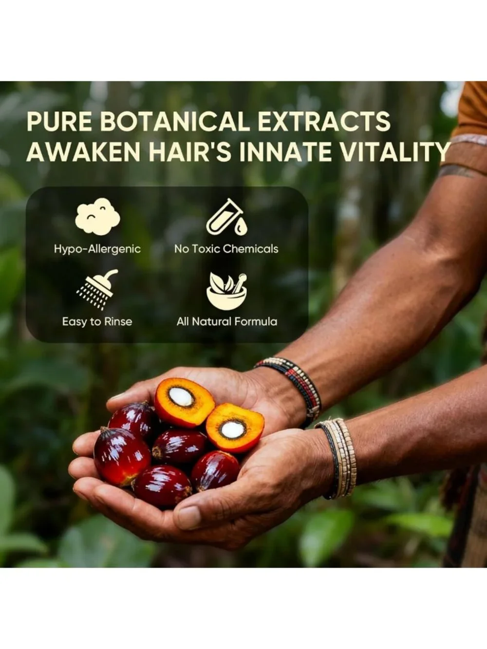 Revitalizing Batana Oil Shampoo & Conditioner Set for Hair Growth & Repair 300ml