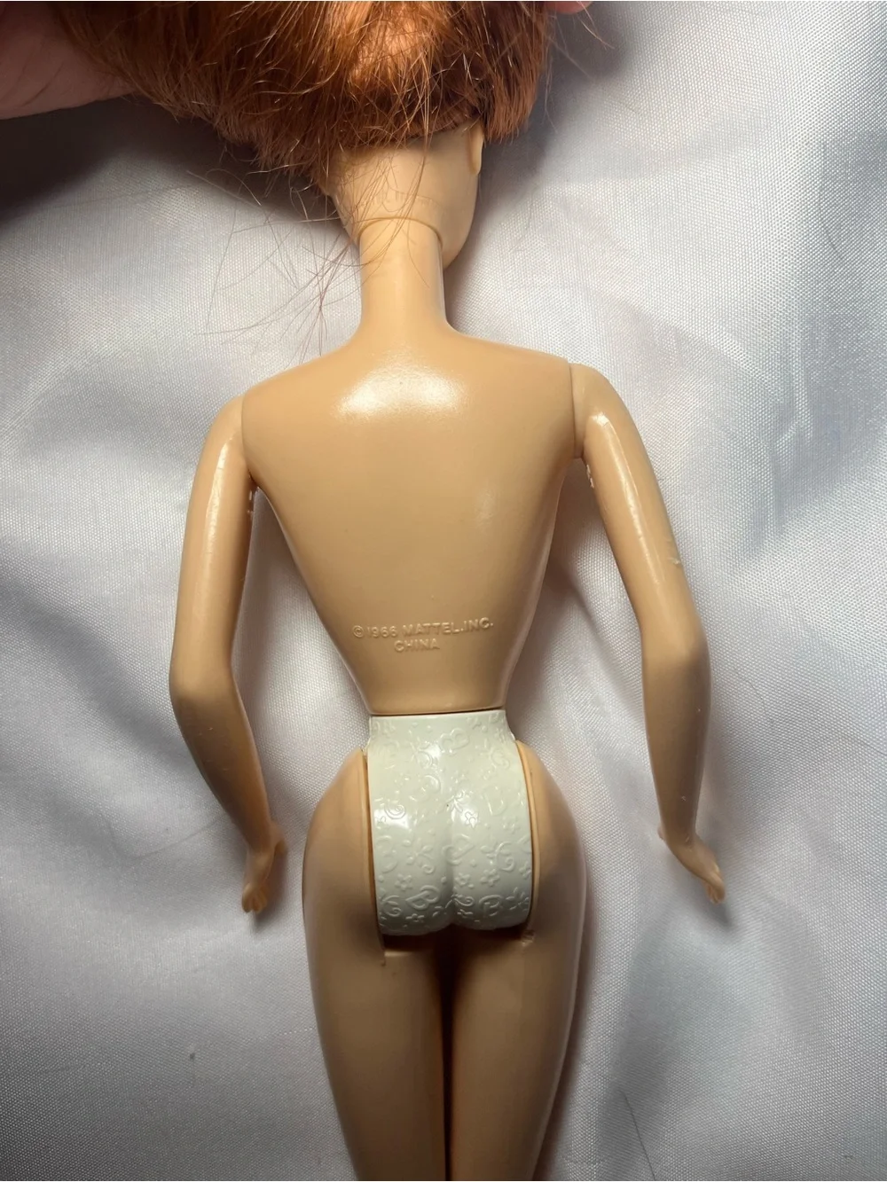1998 Pretty Flowers Barbie Midge Doll Nude Red Rooted Hair Green Eyes Mattel