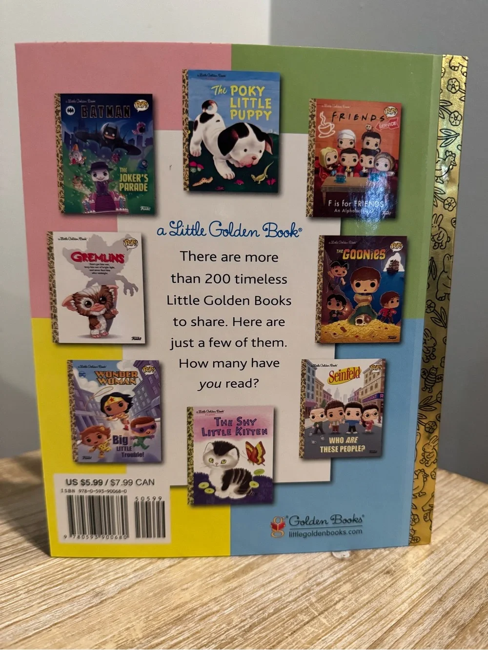 Funko book miniature illustrated