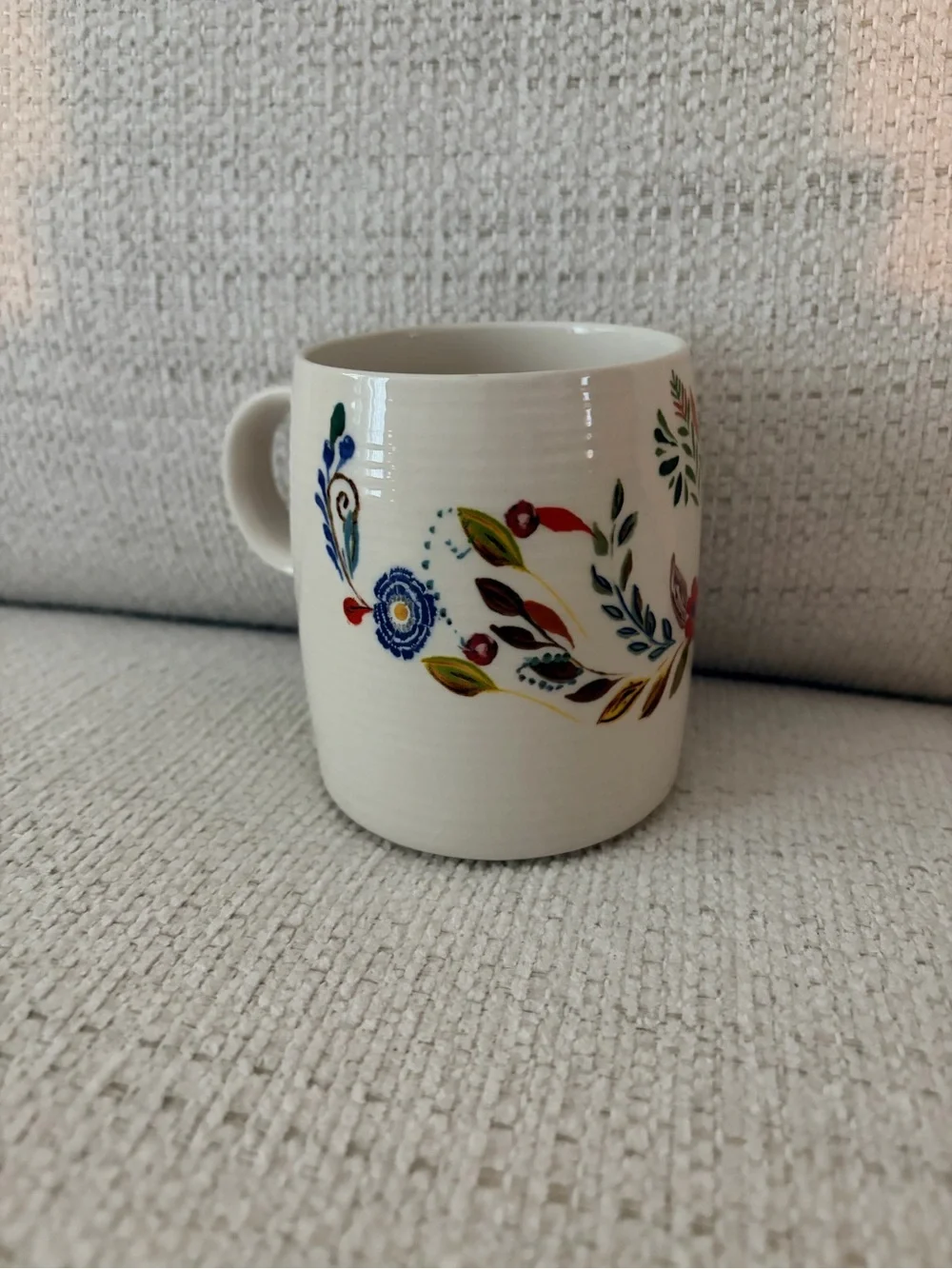 Anthropologie ceramic mug