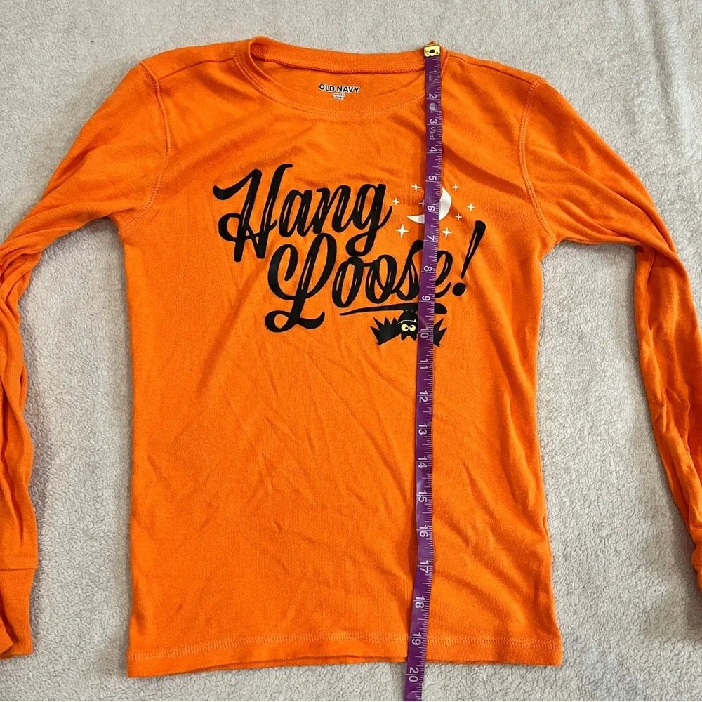 Old Navy Boys 2 Piece Pajamas PJ Outfit Set Summerween Size 10/Large Bats Shirt