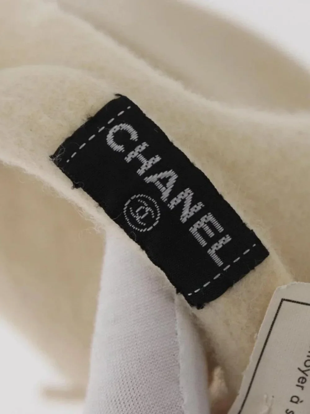 CHANEL brand	chanel color	ivory