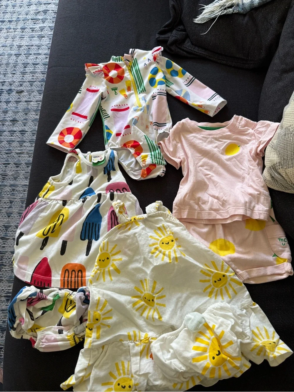 Mon Coeur 3-6m girl summer bundle made in Portugal