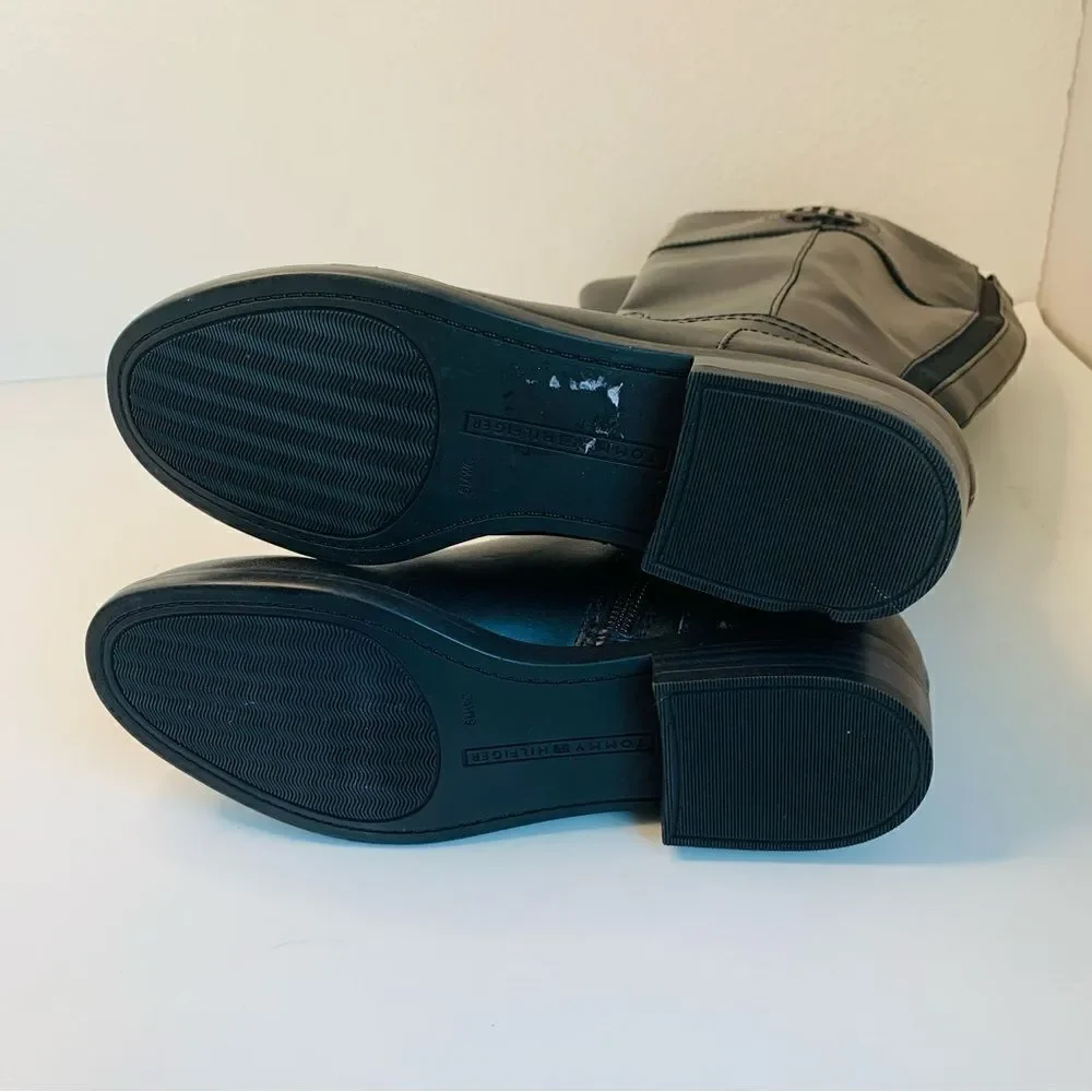 Tommy Hilfiger leather wide