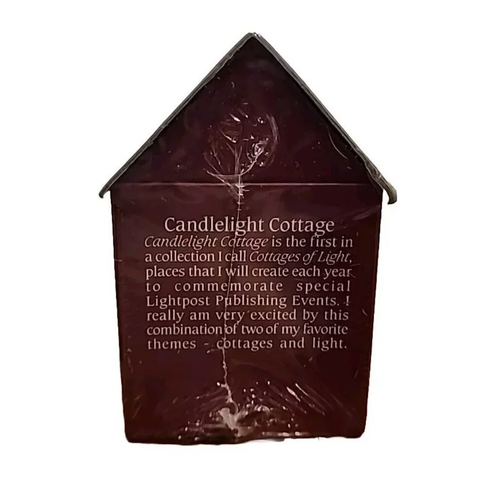Vintage Thomas Kinkade Minature Jigsaw Puzzle 100Pc Candlelight Cottage 1998 USA