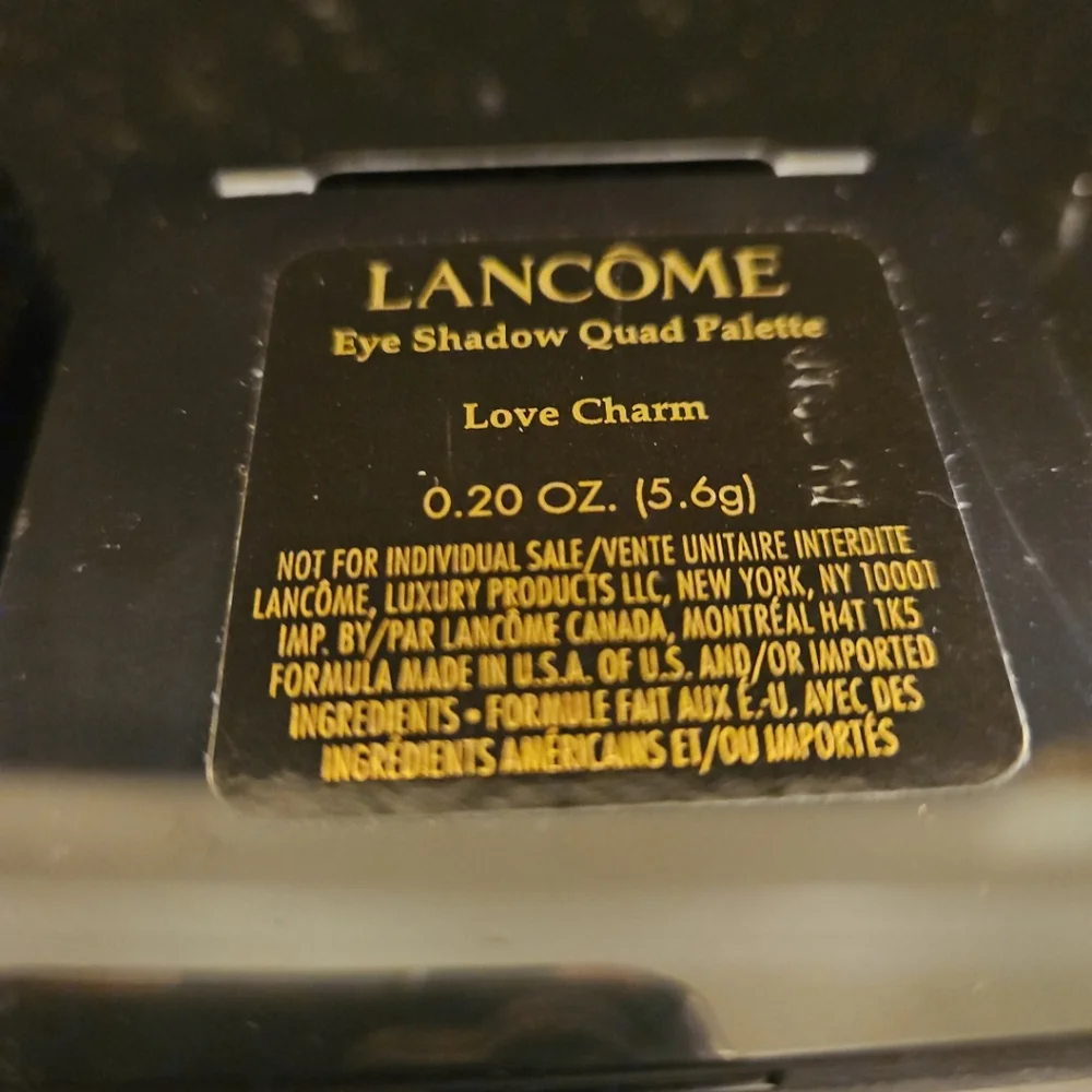 Lancome‎ Eye Shadow Quad Palette - LOVE CHARM 0.20 oz/ 5.6g New Without (2)
