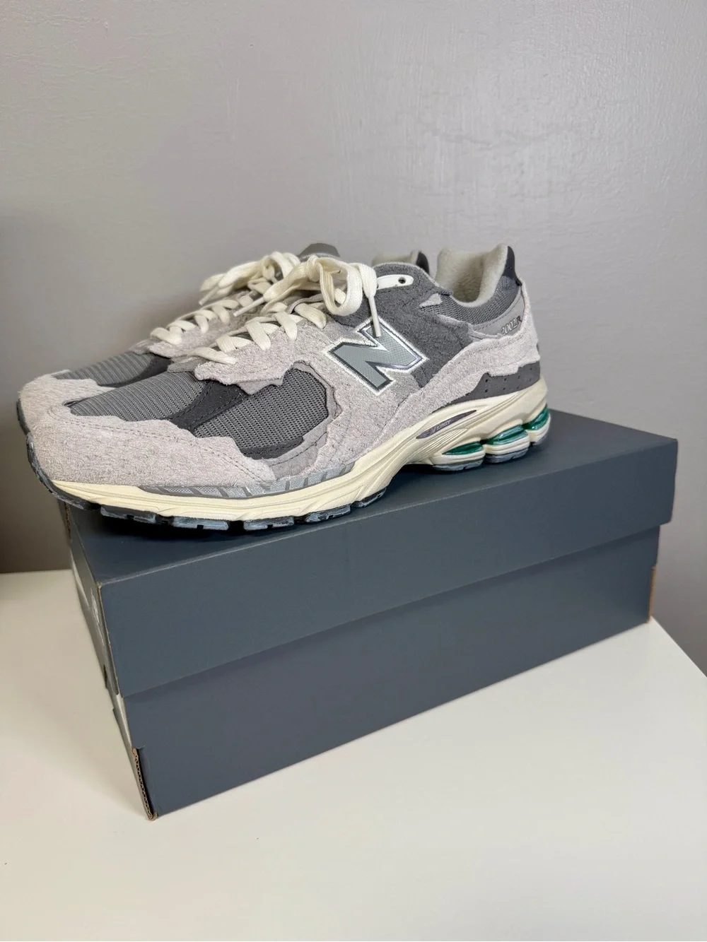 BRAND NEW NEVER WORN NEW BALANCE 2002R 'PROTECTION PACK - RAIN CLOUD'