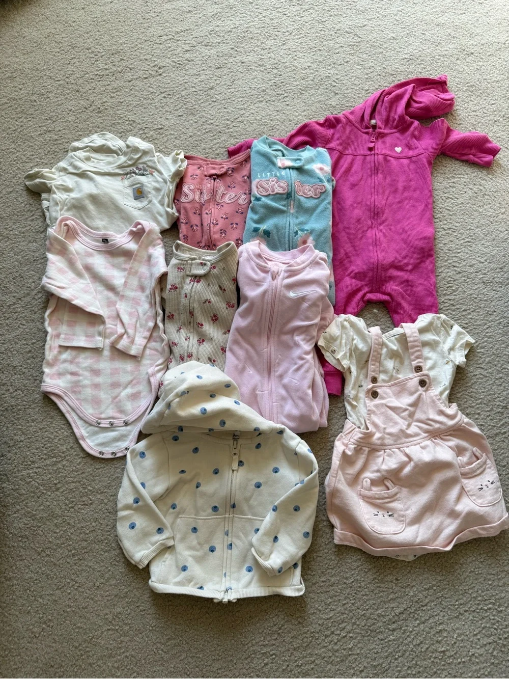 Baby girl size 9 months bundle