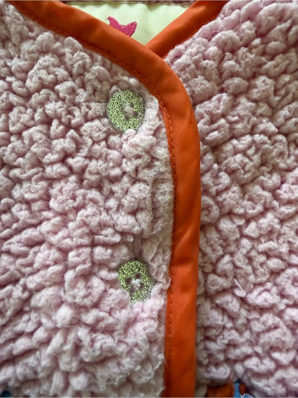 Pink Chicken soft sherpa